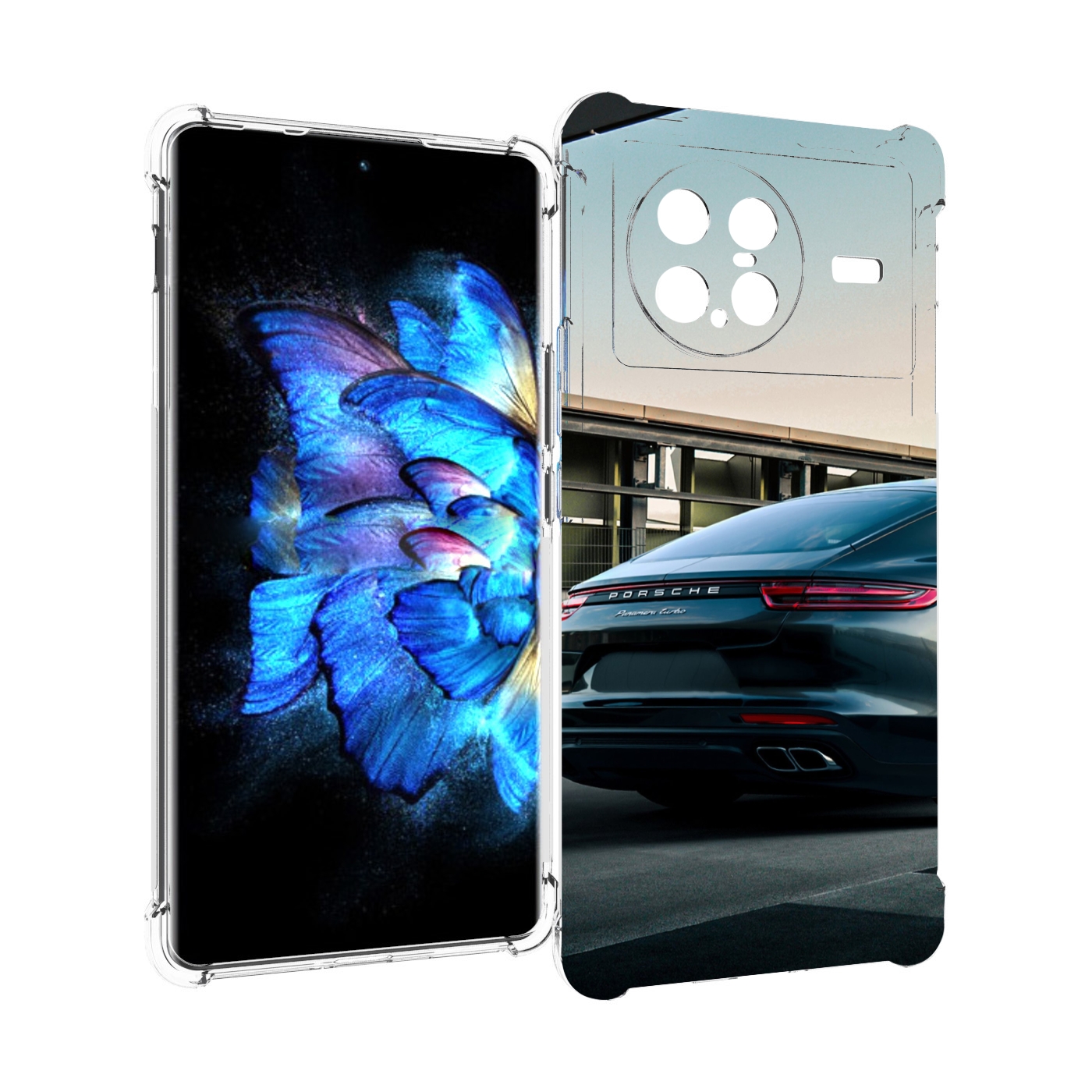 

Чехол MyPads porsche 4 для Vivo X Note 5G, Прозрачный, Tocco