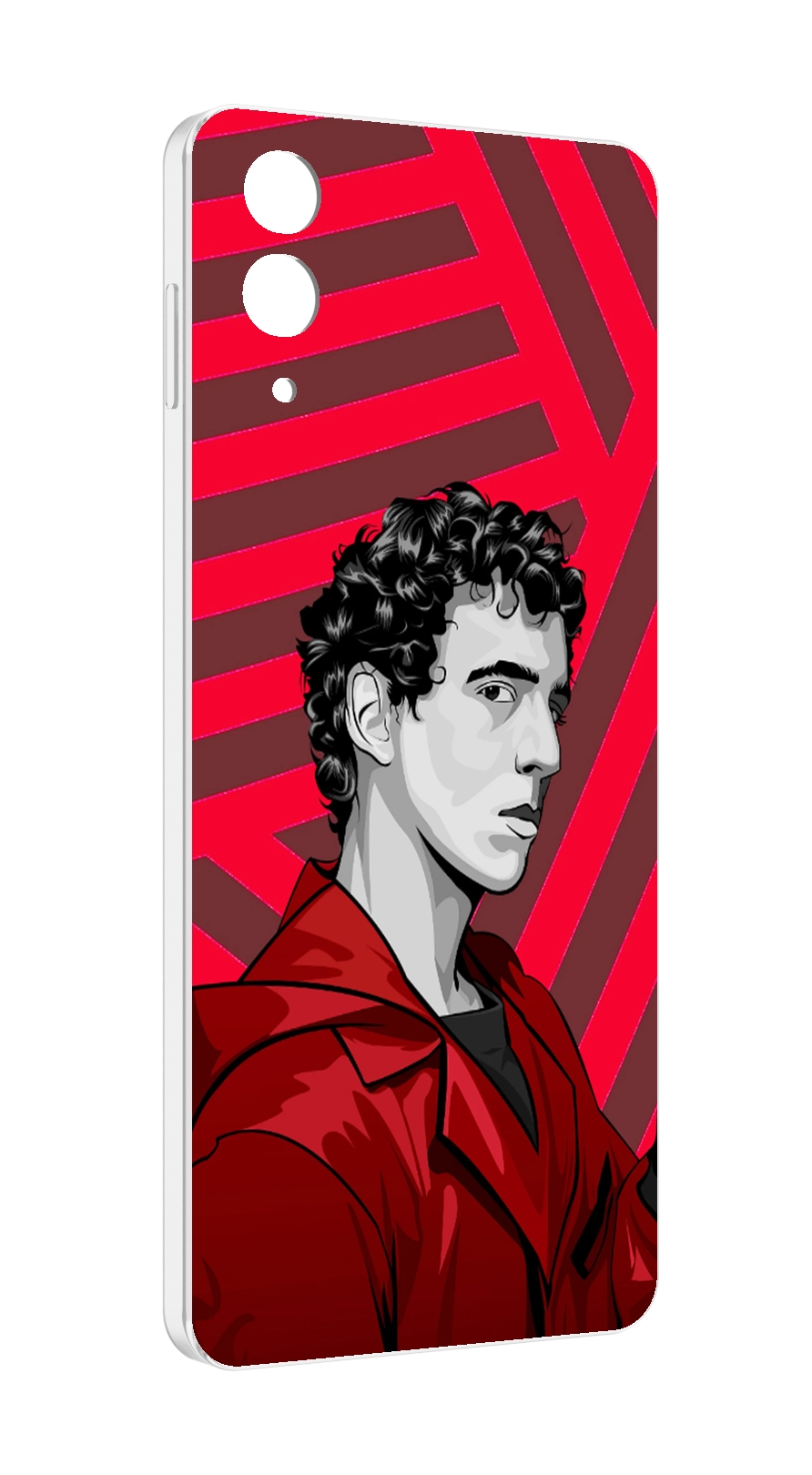 Чехол MyPads Рио-бумажный-дом для Samsung Galaxy Z Flip 4 (SM-F721)