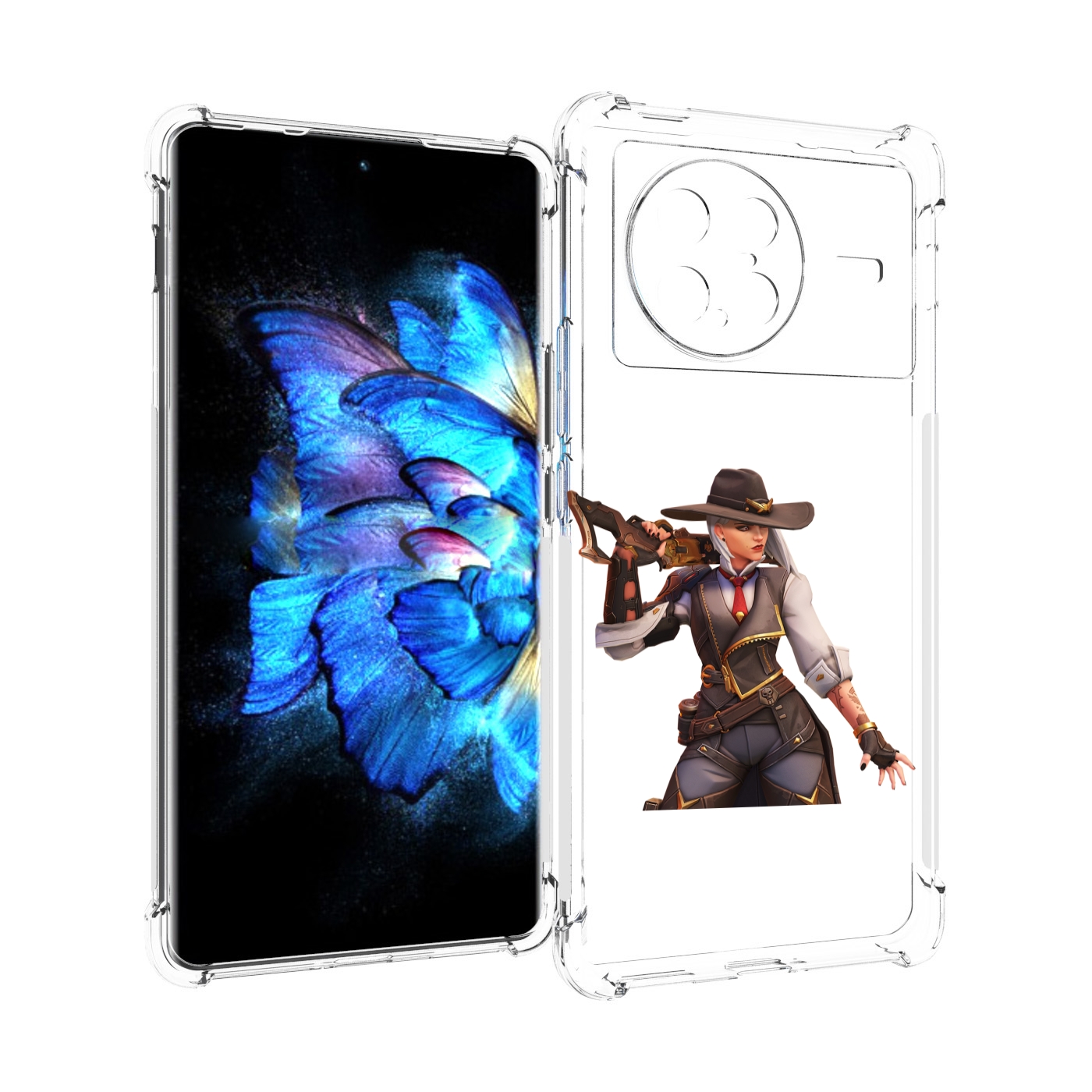 

Чехол MyPads overwatch для Vivo X Note 5G, Прозрачный, Tocco