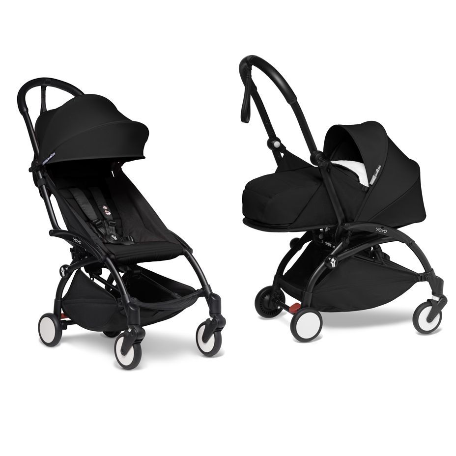 фото Коляска 2 в 1 babyzen yoyo2 newborn pack black рама черная