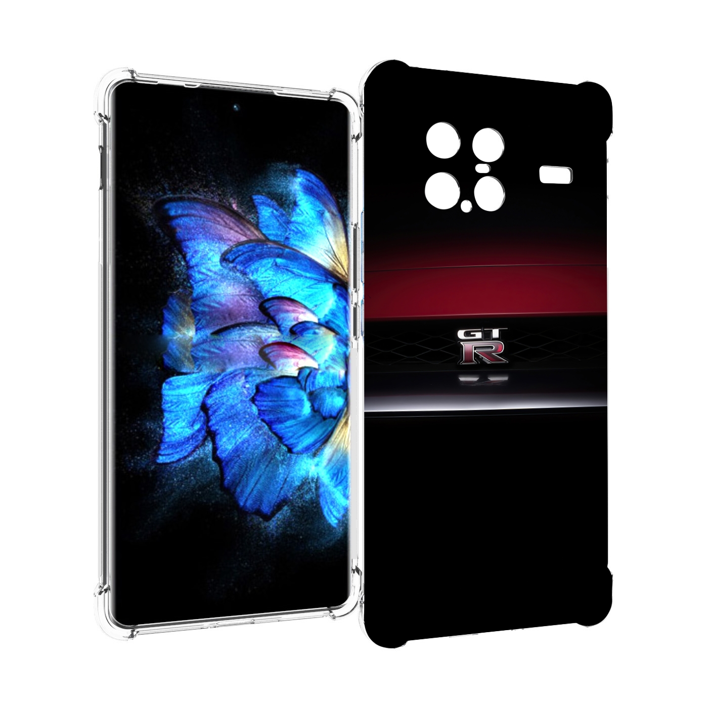 

Чехол MyPads nissan 1 мужской для Vivo X Note 5G, Прозрачный, Tocco