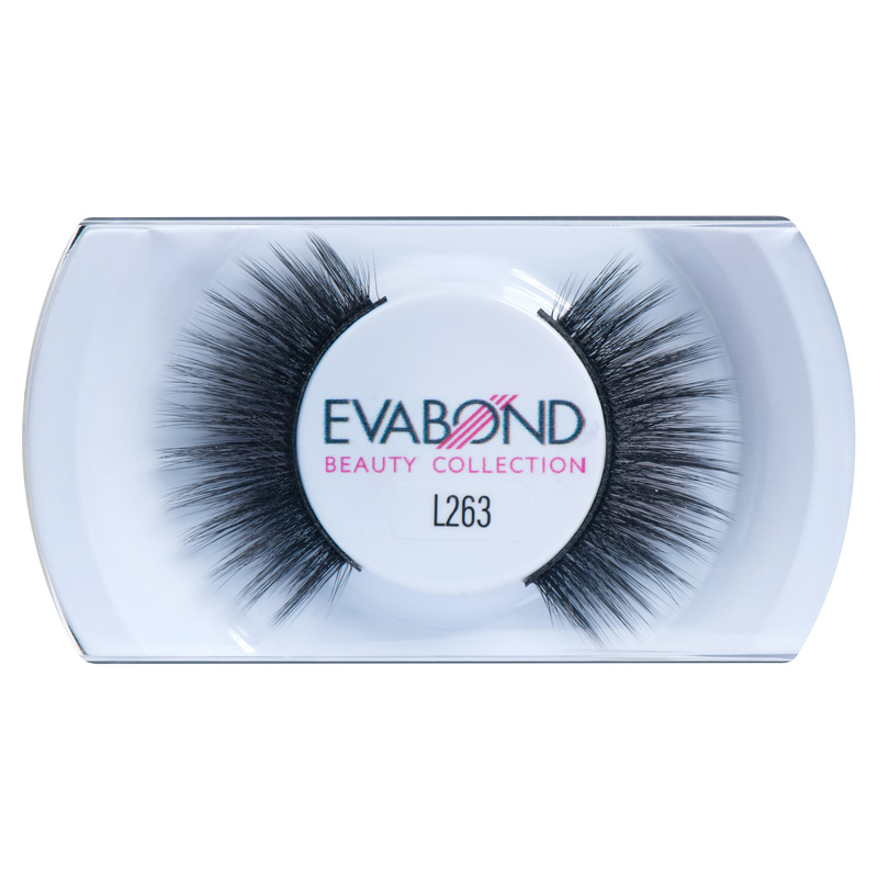 

Ресницы накладные черные EVABOND (09 L263), Черный