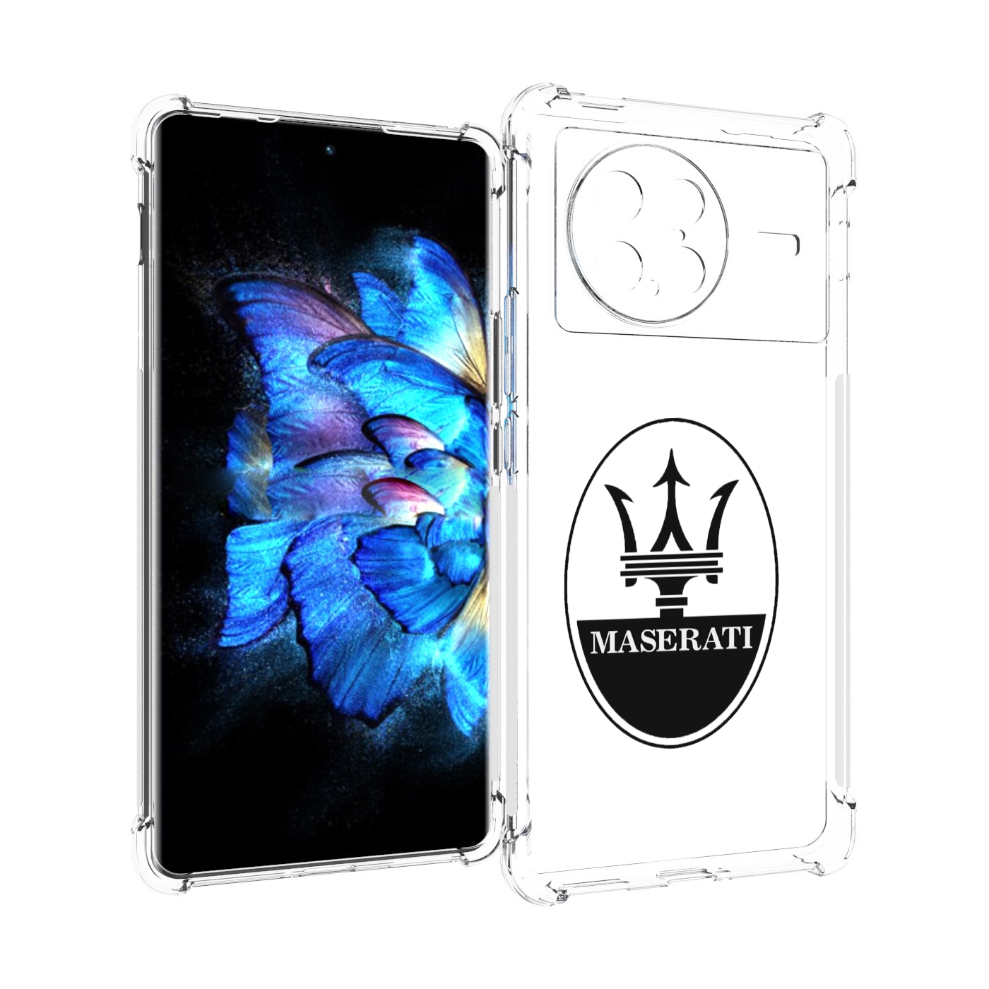 

Чехол MyPads maserati-4 для Vivo X Note 5G, Прозрачный, Tocco