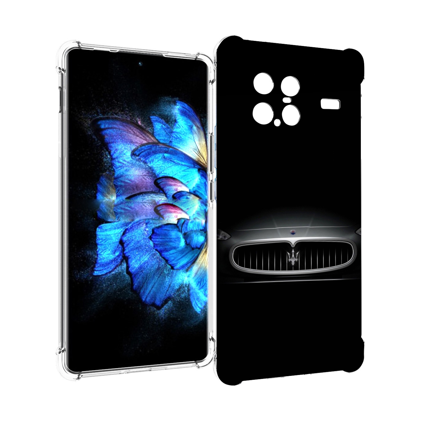 

Чехол MyPads maserati 1женский для Vivo X Note 5G, Прозрачный, Tocco