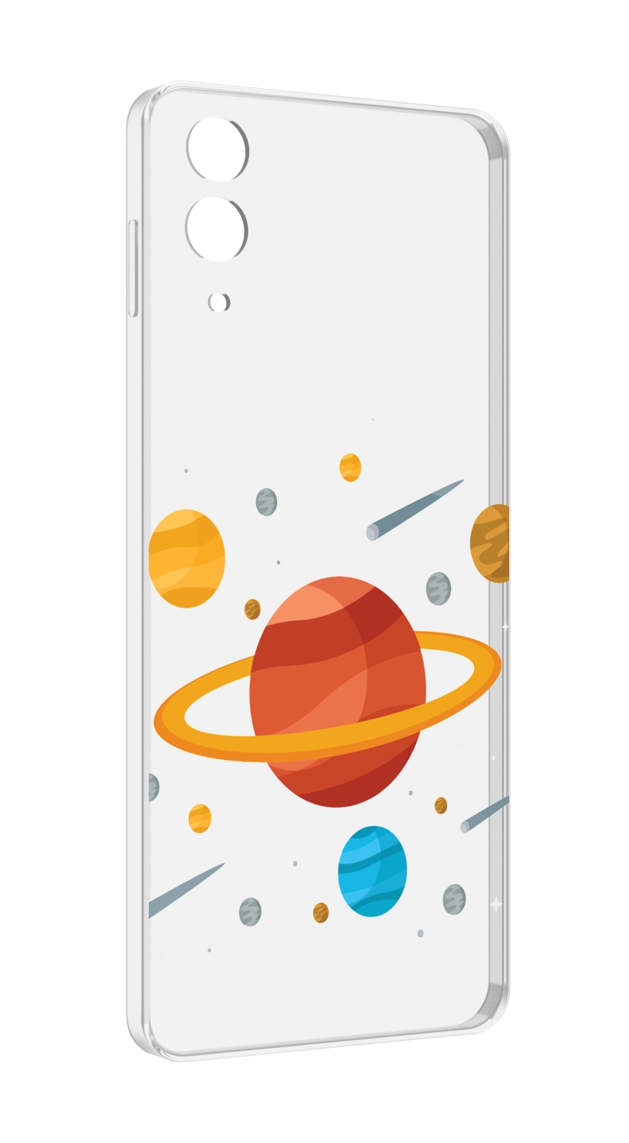 

Чехол MyPads Планета-Сатурн для Samsung Galaxy Z Flip 4 (SM-F721), Прозрачный, Tocco