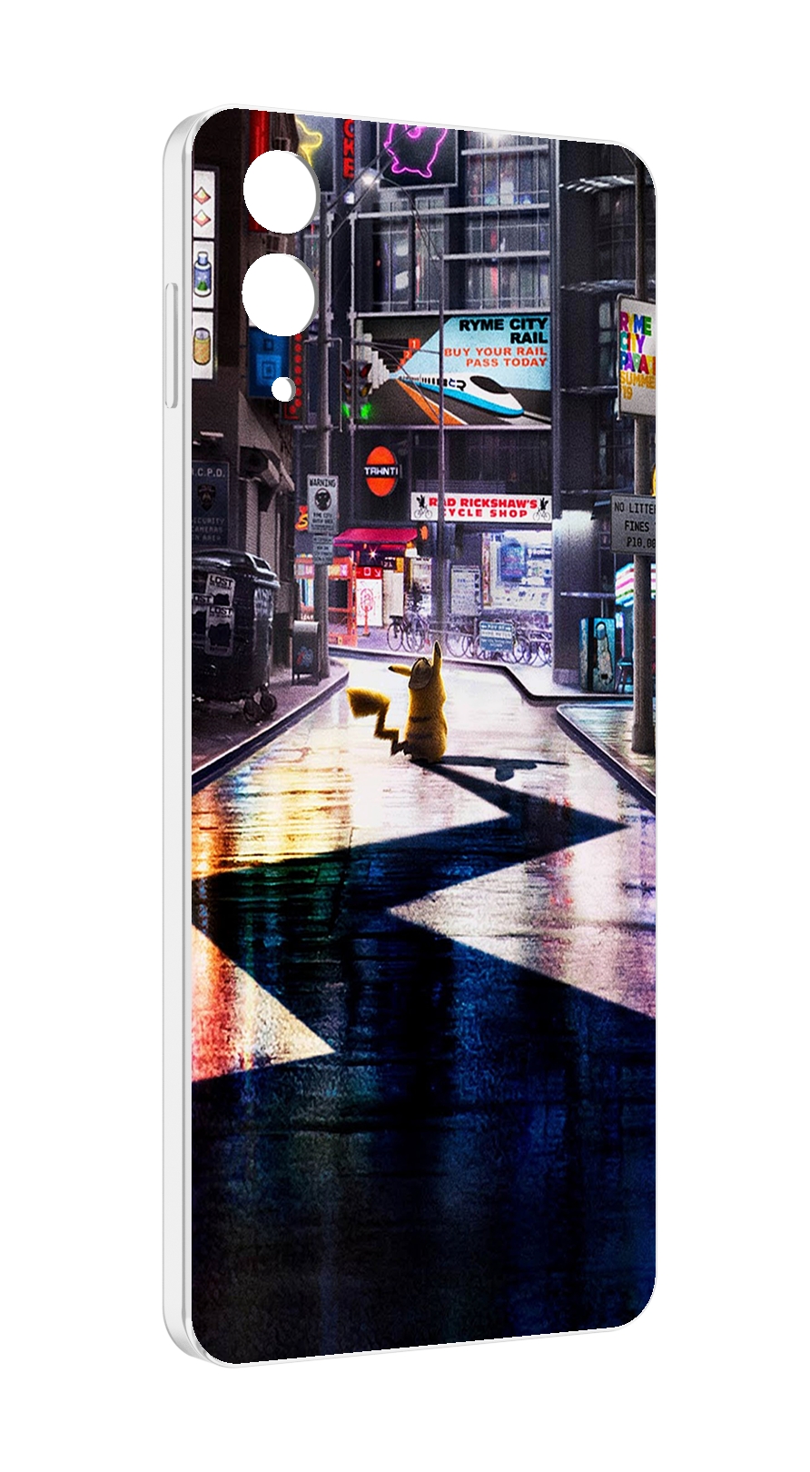 

Чехол MyPads Пикачу-в-городе для Samsung Galaxy Z Flip 4 (SM-F721), Прозрачный, Tocco