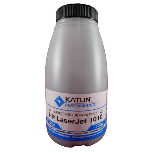 

Тонер Katun для картриджей Q2612A/Q2612X, FX-9/FX-10, CRG-703/706 (фл. 100г) фас.России, Черный