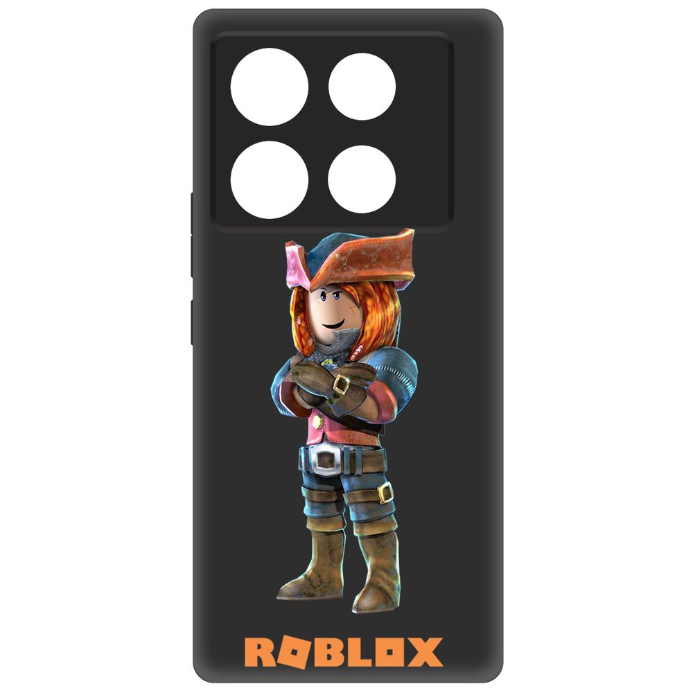 

Чехол-накладка Krutoff Soft Case Roblox-Эзебель для INFINIX Note 40 Pro 5G черный