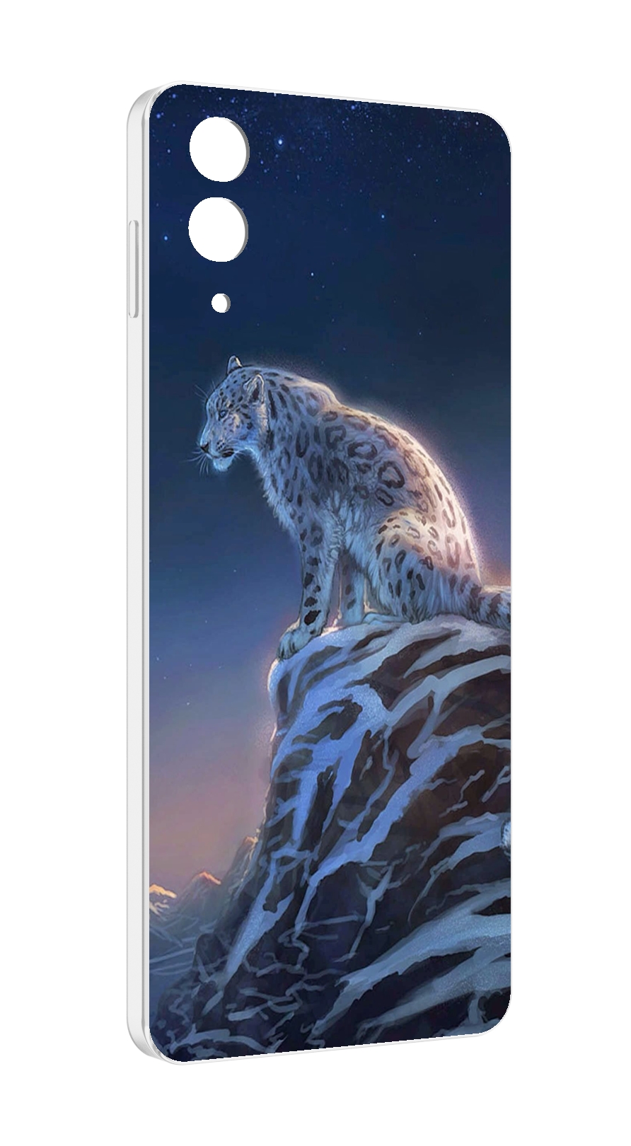 

Чехол MyPads Одинокий-Барс для Samsung Galaxy Z Flip 4 (SM-F721), Прозрачный, Tocco
