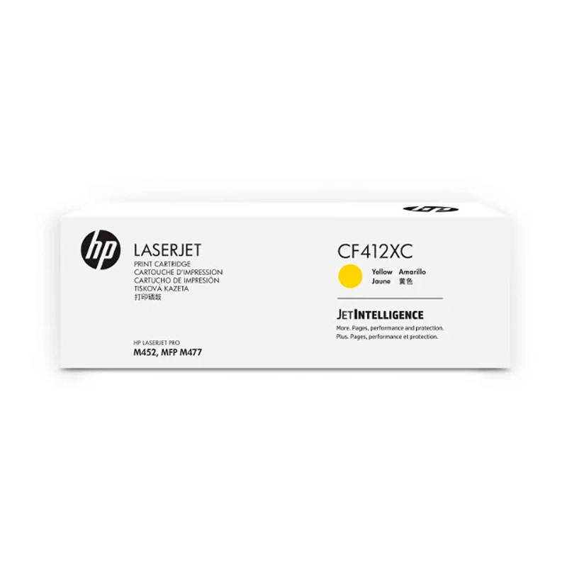 Картридж HP CF412XC жёлтый Yellow