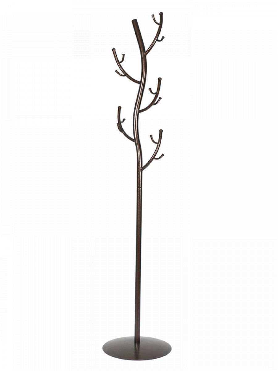 фото Вешалка зми стойка внп211 №9 дерево медный антик