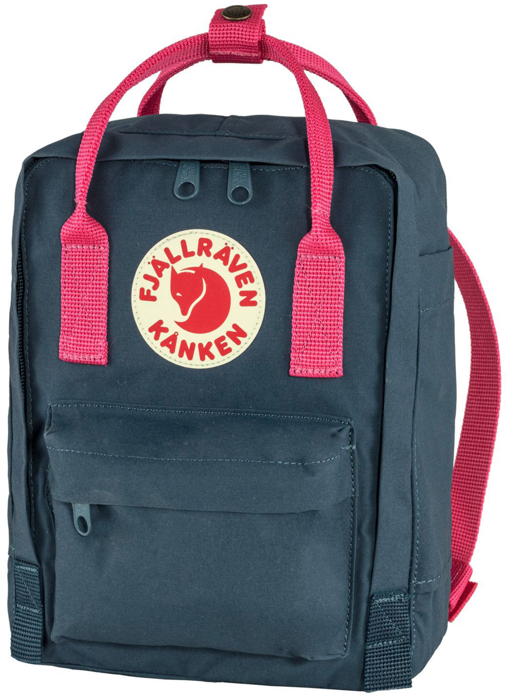 

Рюкзак Fjallraven Kanken Mini 540-450 Royal Blue-Flamingo Pink, Синий, F23561