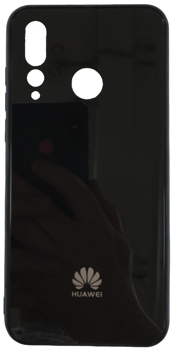 

Накладка для Huawei Nova 4 пластик с логотипом разноцветные, Разноцветный