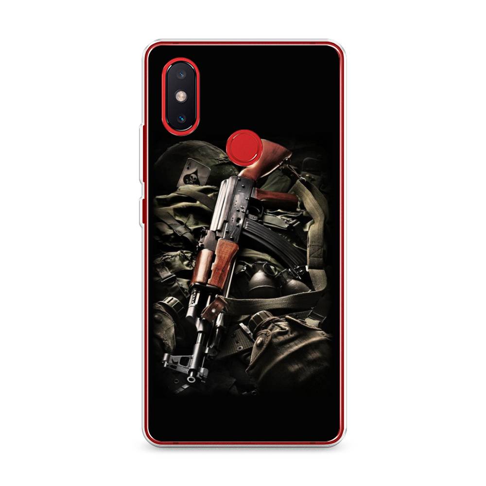 

Чехол Awog на Xiaomi Mi 8 SE "Автомат", Разноцветный, 33750-5