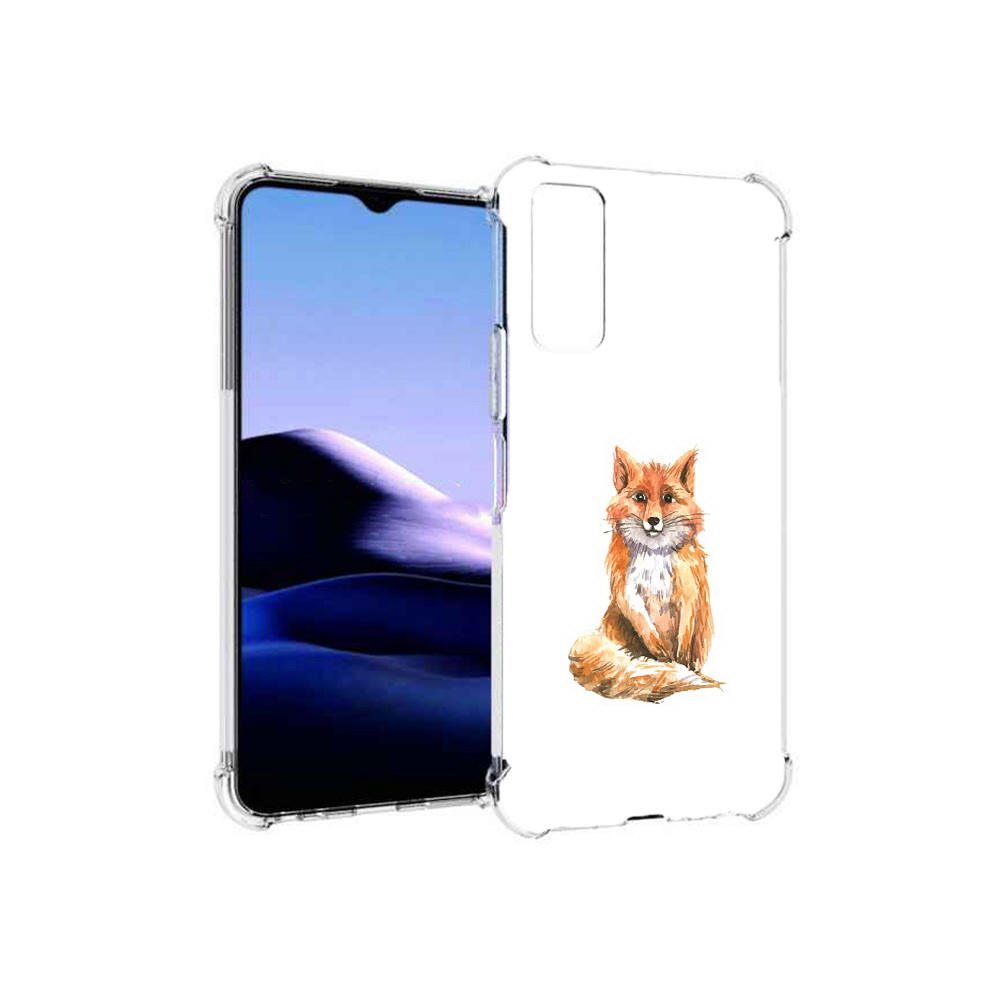 

Чехол MyPads Tocco для Vivo Y20 детская лиса (PT154038.379.320), Прозрачный, Tocco