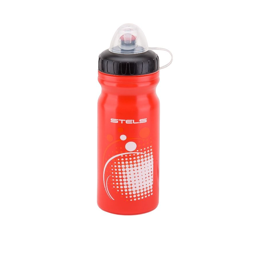 Фляга пластиковая для питьевых продуктов STELS, 680мл CB-1580A-1, красный,арт.550009