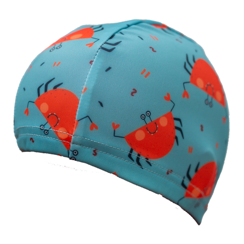 Шапочка для плавания Мамин Я Крабики размер 3-6 лет