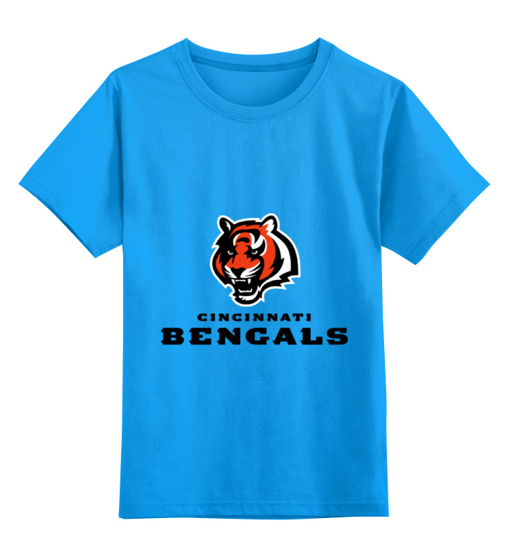 

Детская футболка Printio Cincinnati bengals цв.голубой р.104, 0000000787478