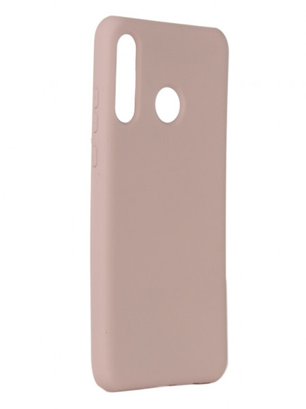 

Накладка для Huawei Honor 9C Silicone cover пудро, Розовый