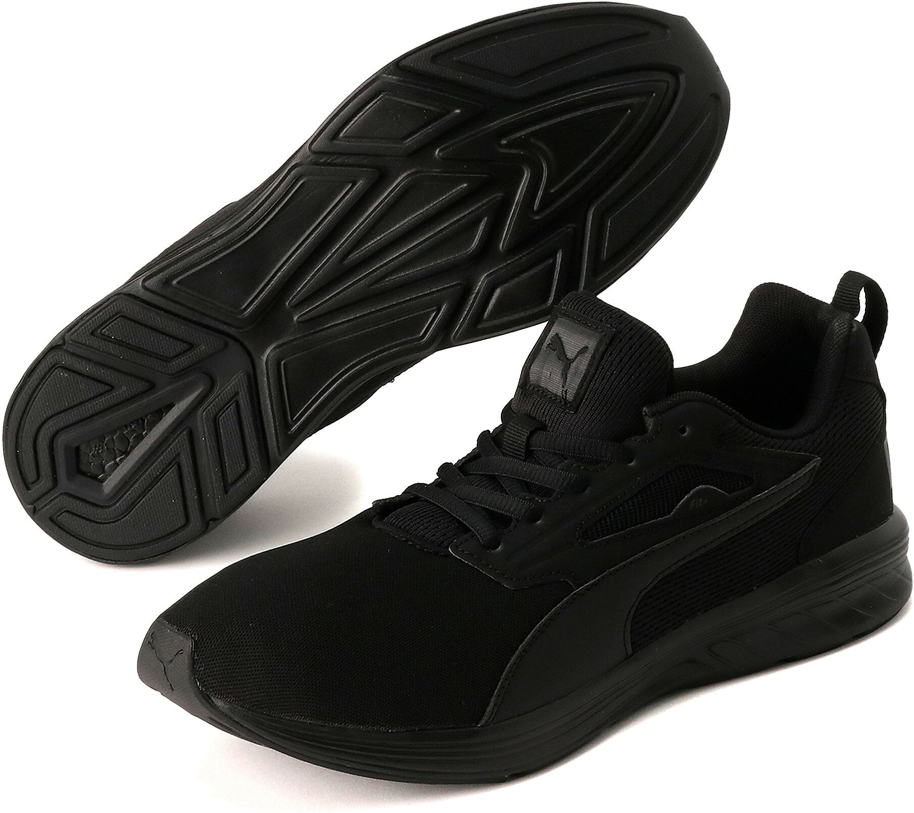 

Кроссовки унисекс PUMA Nrgy Rupture черные 10.5 UK, Nrgy Rupture