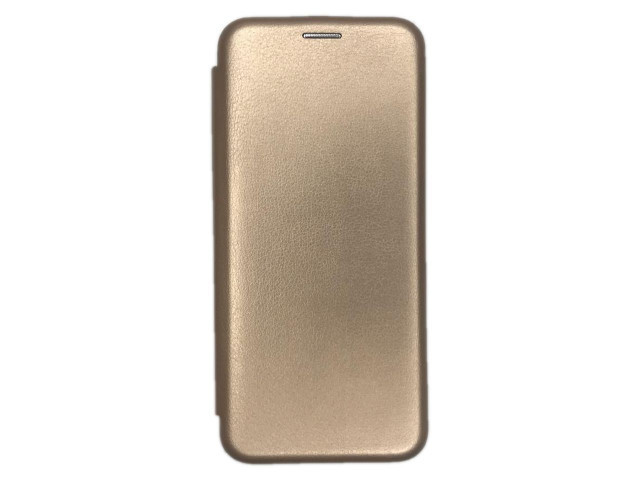 

Чехол-книжка Fashion Case для iPhone 11 Pro Max кожаная боковая золотая