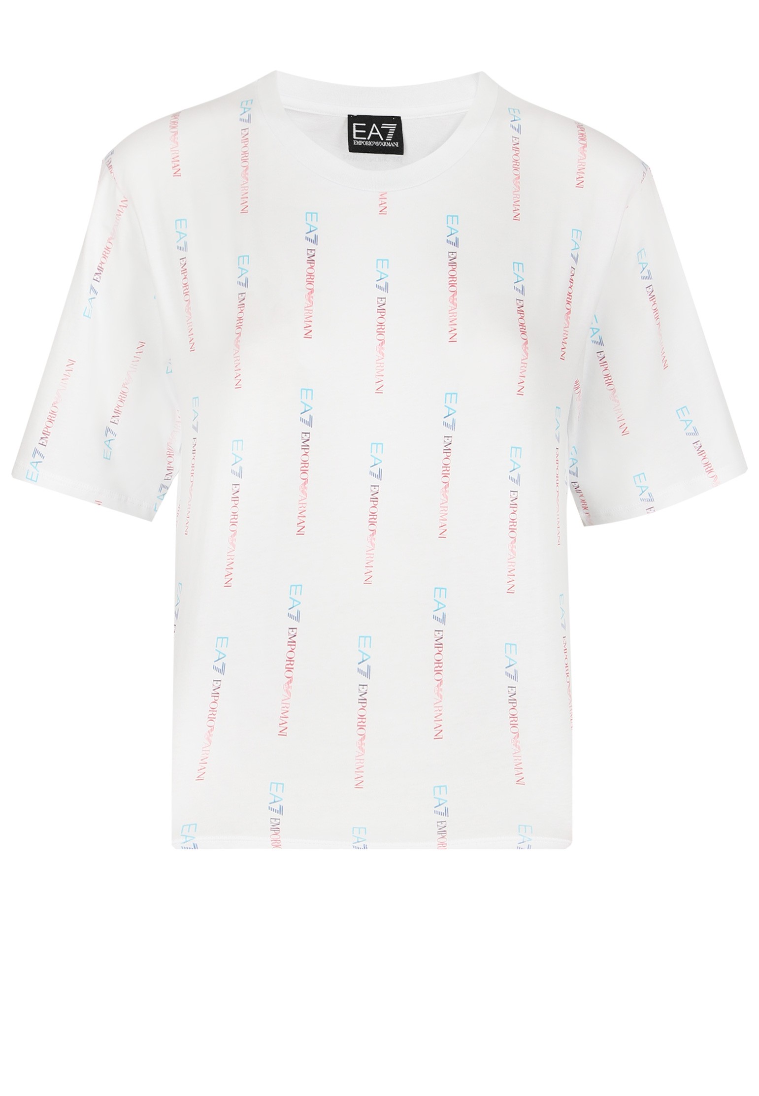 

Футболка женская EA7 130059 белая S, Белый, 130059