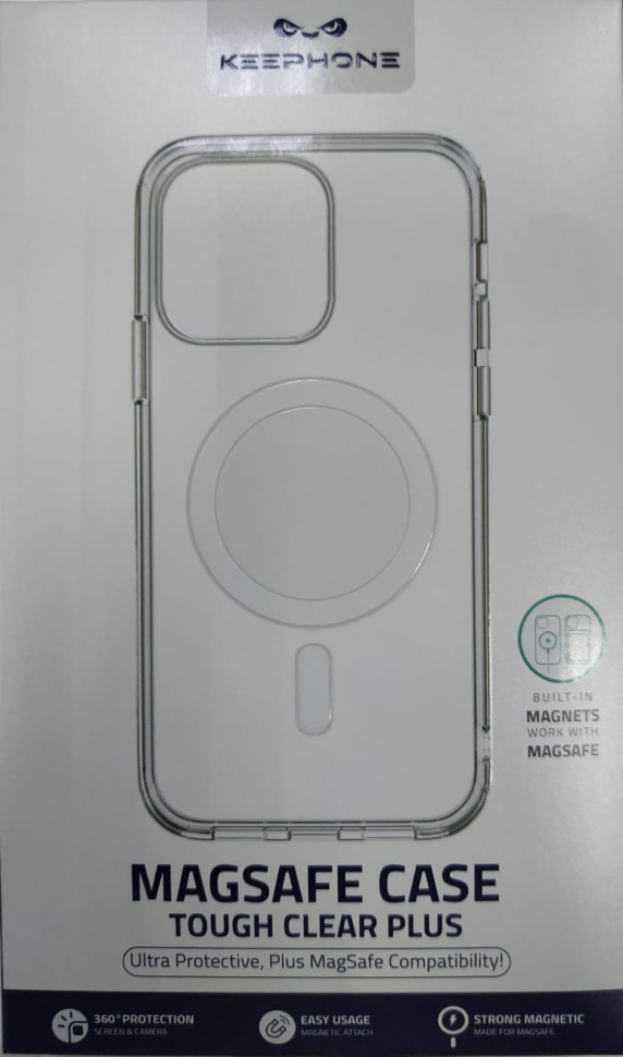 

Накладка для iPhone 13 Keephone magsafe силикон прозрачный