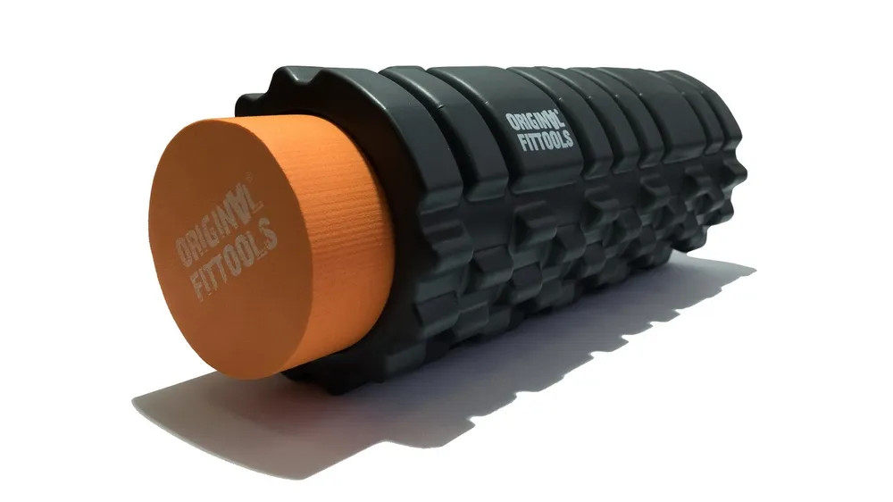 

Цилиндр массажный ORIGINAL FITTOOLS 33x14 см двойной (черный) FT-DOUBLE-ROLL, Черный;оранжевый