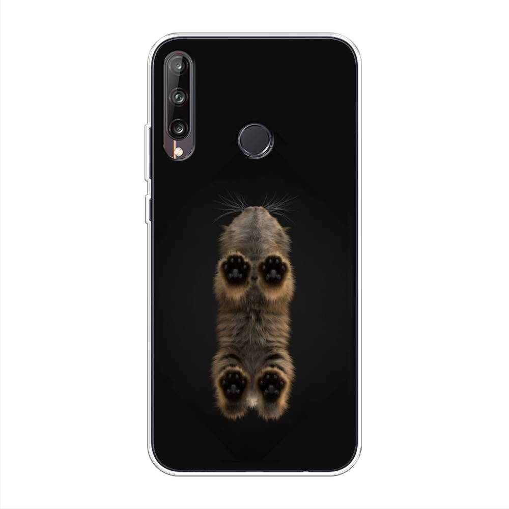 

Чехол Awog на Huawei Y7p "Кошачьи лапки", Черный, 6103350-1