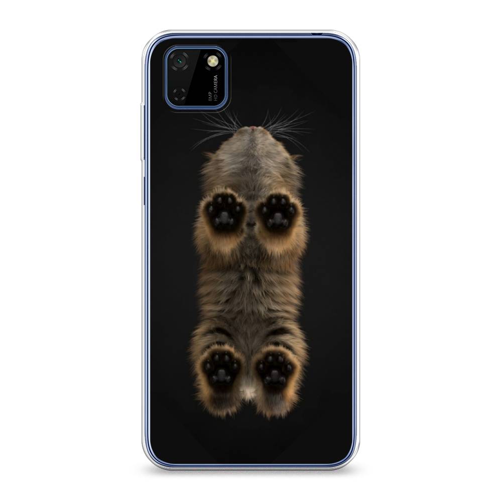 

Чехол Awog на Huawei Y5p "Кошачьи лапки", Черный, 6103750-1