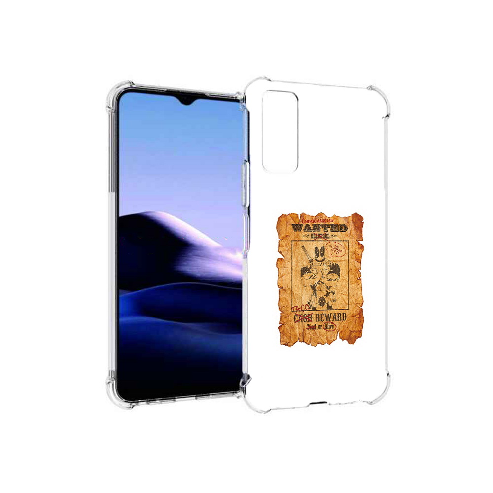 

Чехол MyPads Tocco для Vivo Y20 дедпул (PT154038.379.317), Прозрачный, Tocco