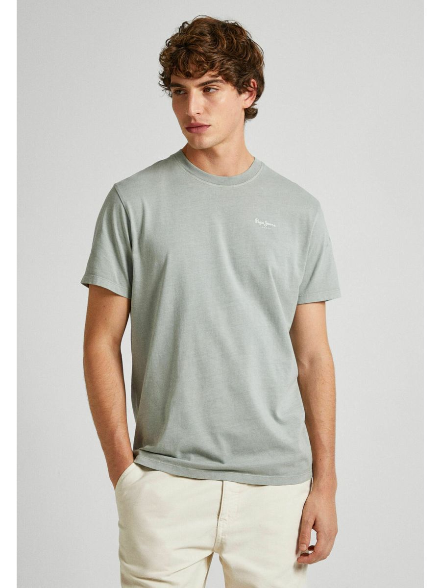 

Футболка мужская Pepe Jeans London PE122O0I2 зеленая S, Зеленый, PE122O0I2