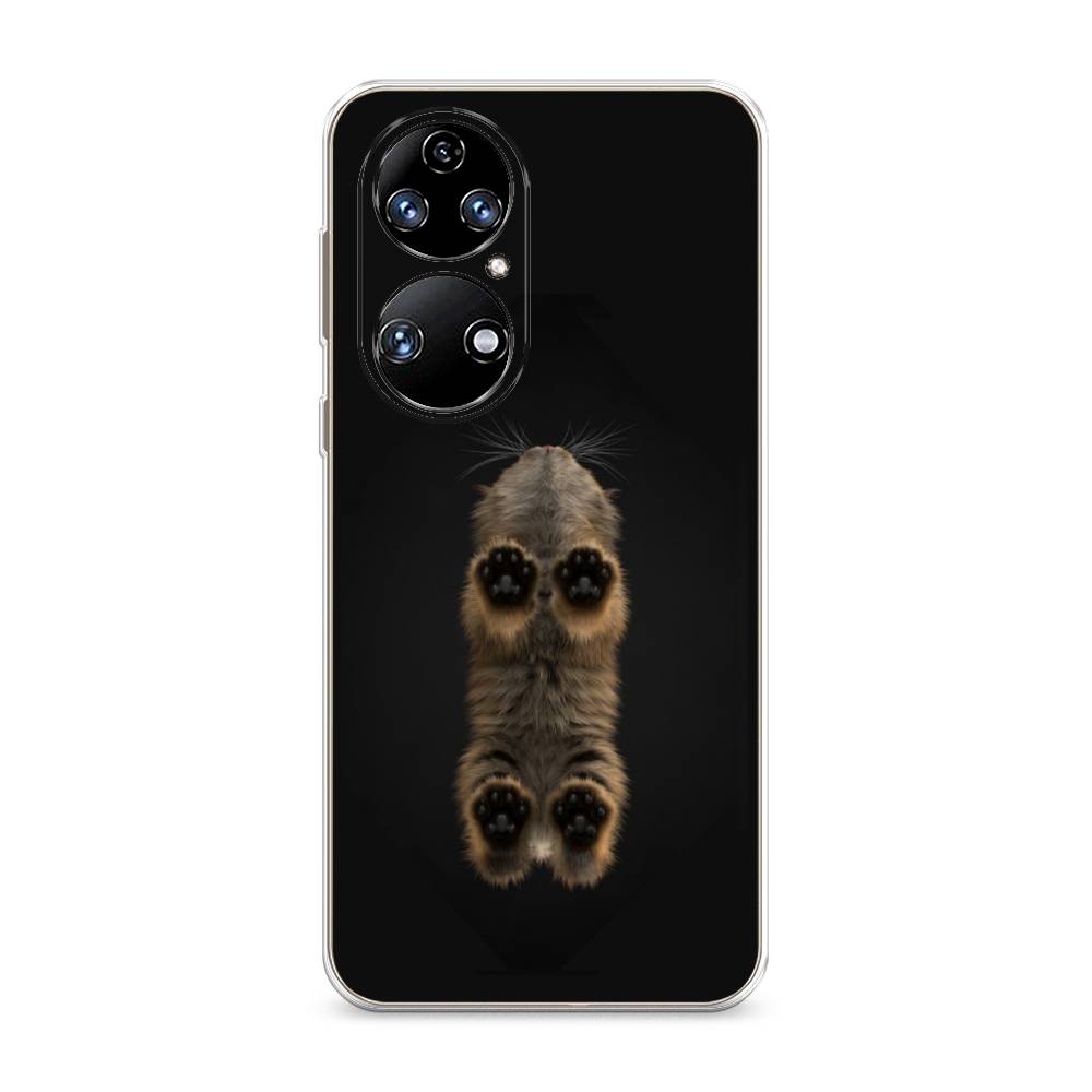 

Чехол Awog на Huawei P50 "Кошачьи лапки", Черный, 6104950-1