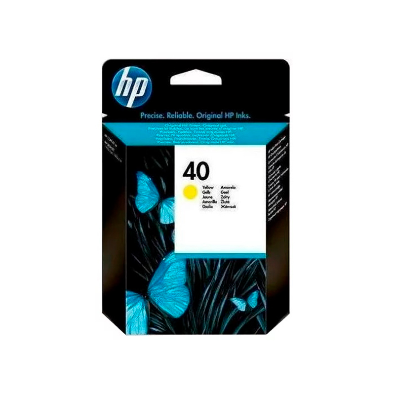 

Картридж HP 40 Yellow желтый 51640YE