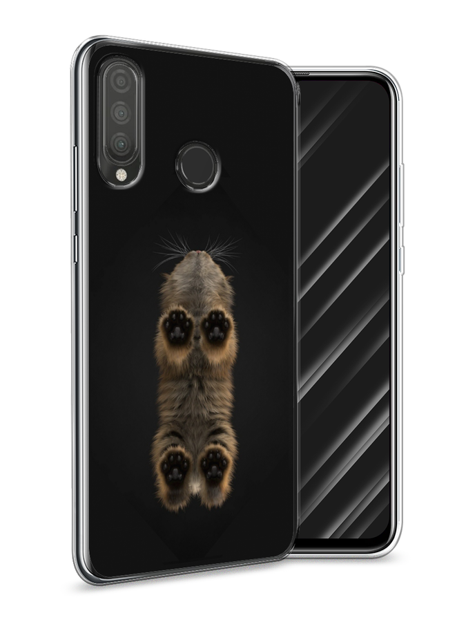 

Чехол Awog на Huawei P30 Lite "Кошачьи лапки", Черный, 67950-1