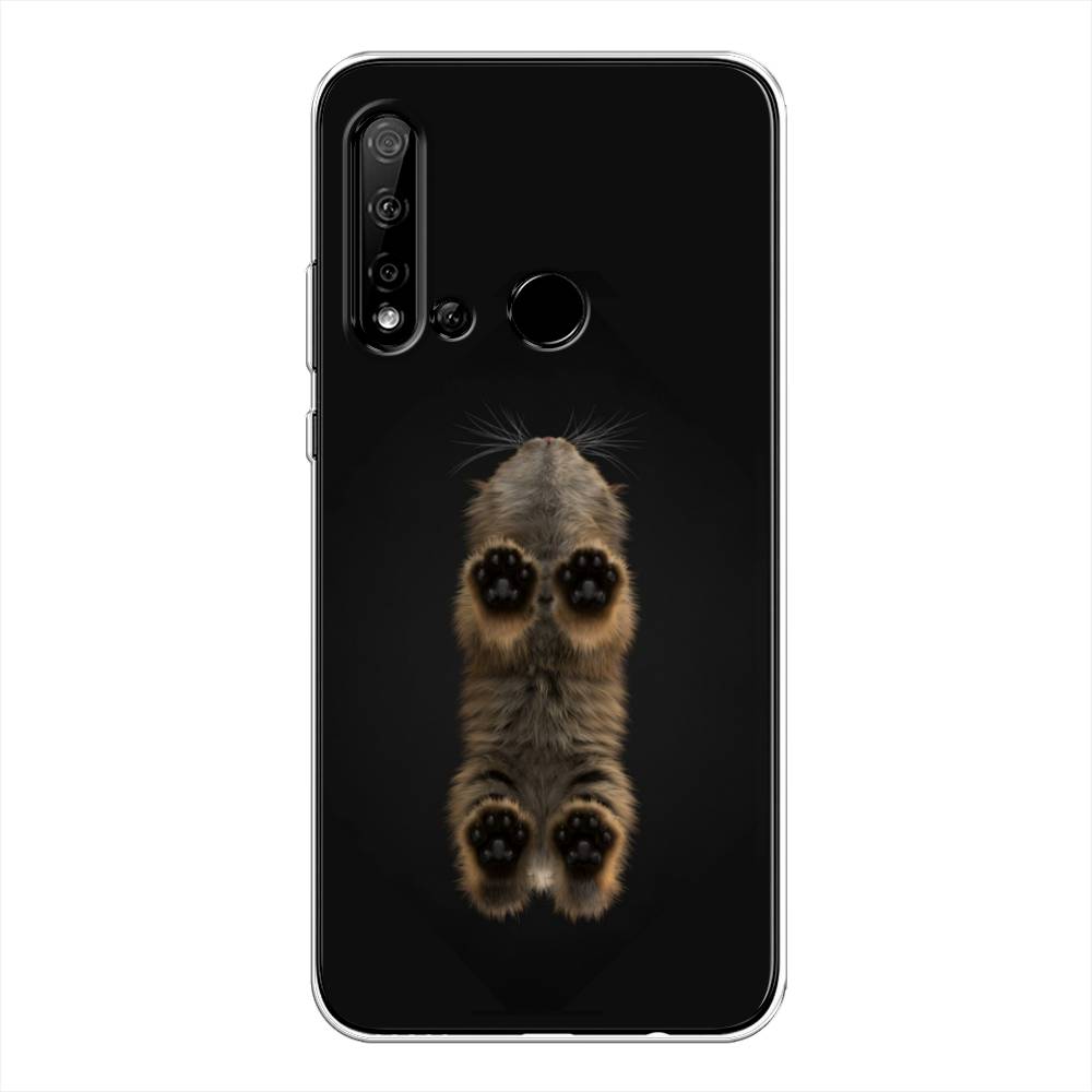 

Чехол Awog на Huawei P20 lite 2019 "Кошачьи лапки", Черный, 69750-1