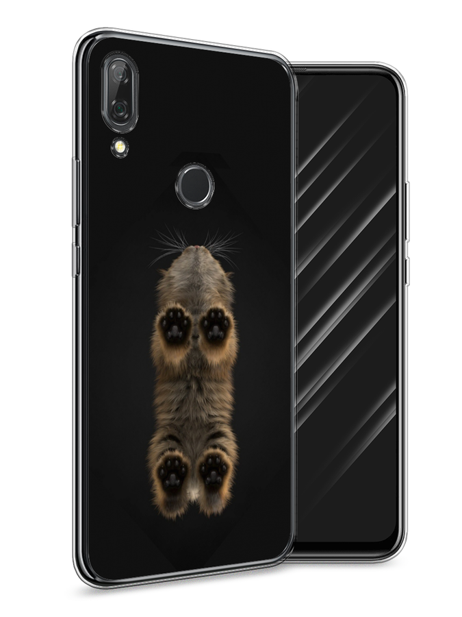 

Чехол Awog на Huawei P Smart Z "Кошачьи лапки", Черный, 69450-1