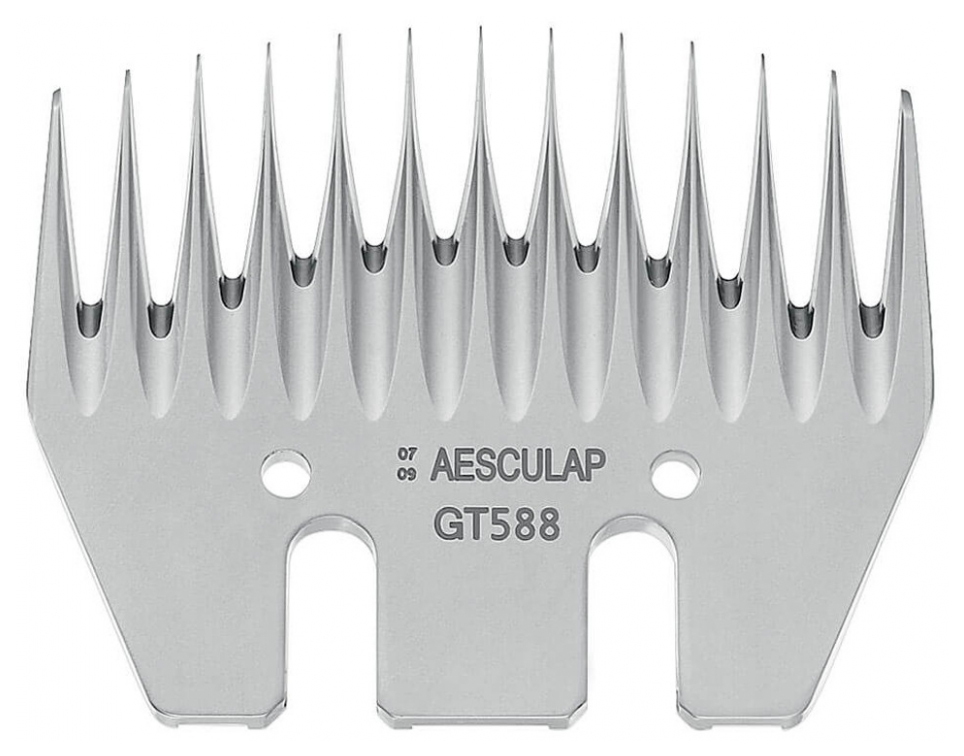 Нижний нож Aesculap GT588 для овец с 13 зубьями 3,5 мм