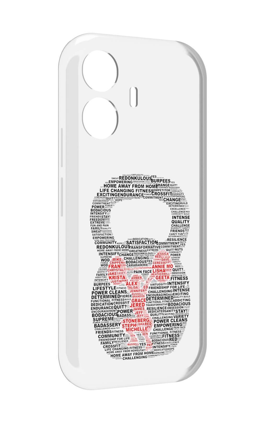 

Чехол MyPads бодибилдинг гиря из слов для Vivo Y77E / Vivo iQOO Z6 Lite, Прозрачный, Tocco