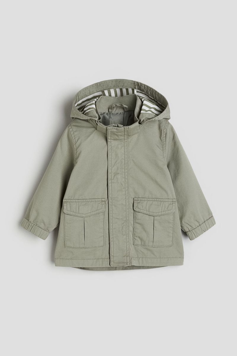 

Куртка детская H&M 1205404, хаки, 80, 1205404