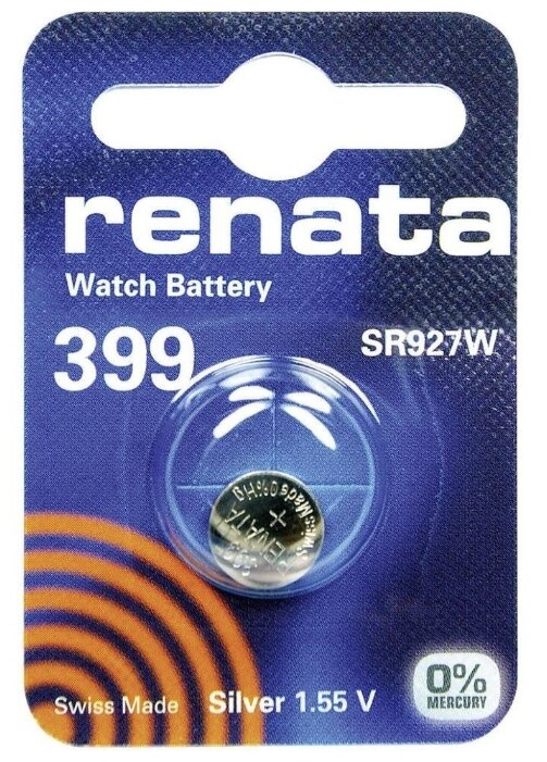 фото Батарейка renata 399 sr927w/1bl