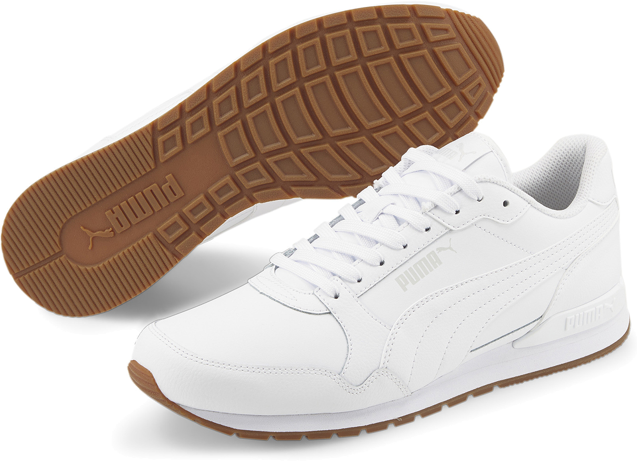 

Кроссовки унисекс PUMA St Runner V3 L белые 4 UK, Белый, St Runner V3 L
