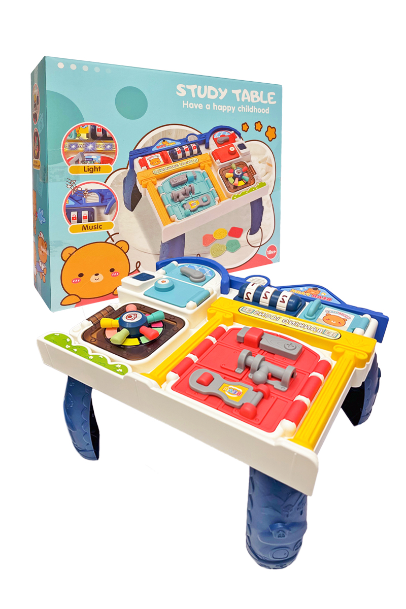 Развивающий столик - бизиборд на ножках