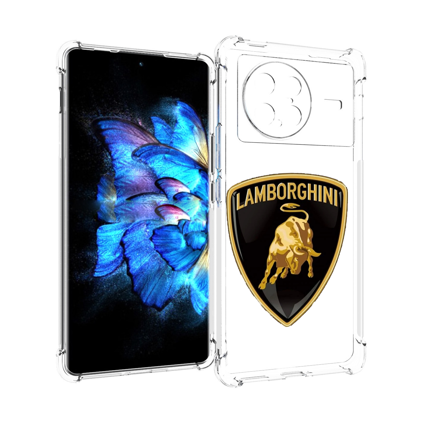 

Чехол MyPads lamborghini-2 для Vivo X Note 5G, Прозрачный, Tocco
