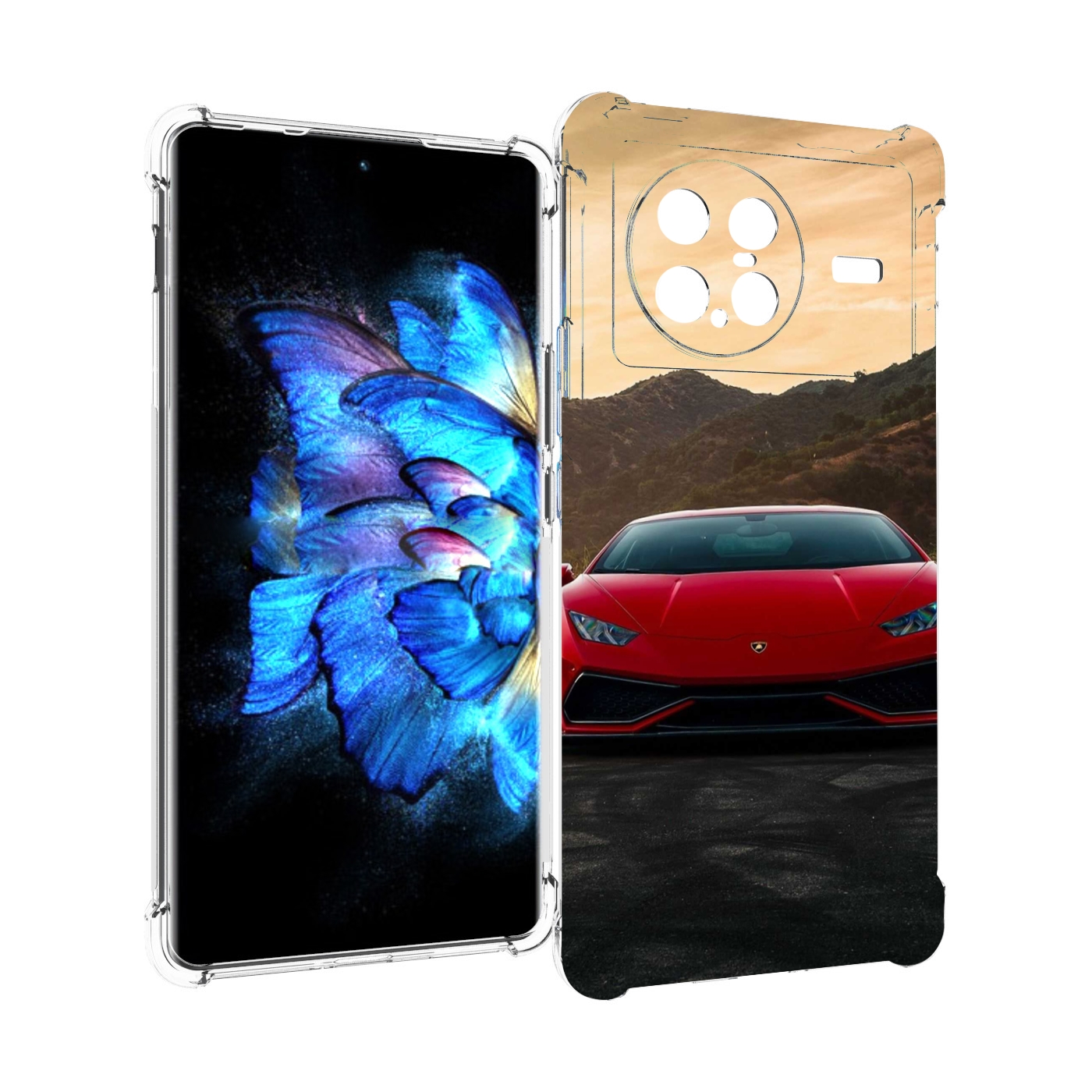 

Чехол MyPads lamborghini 1 мужской для Vivo X Note 5G, Прозрачный, Tocco
