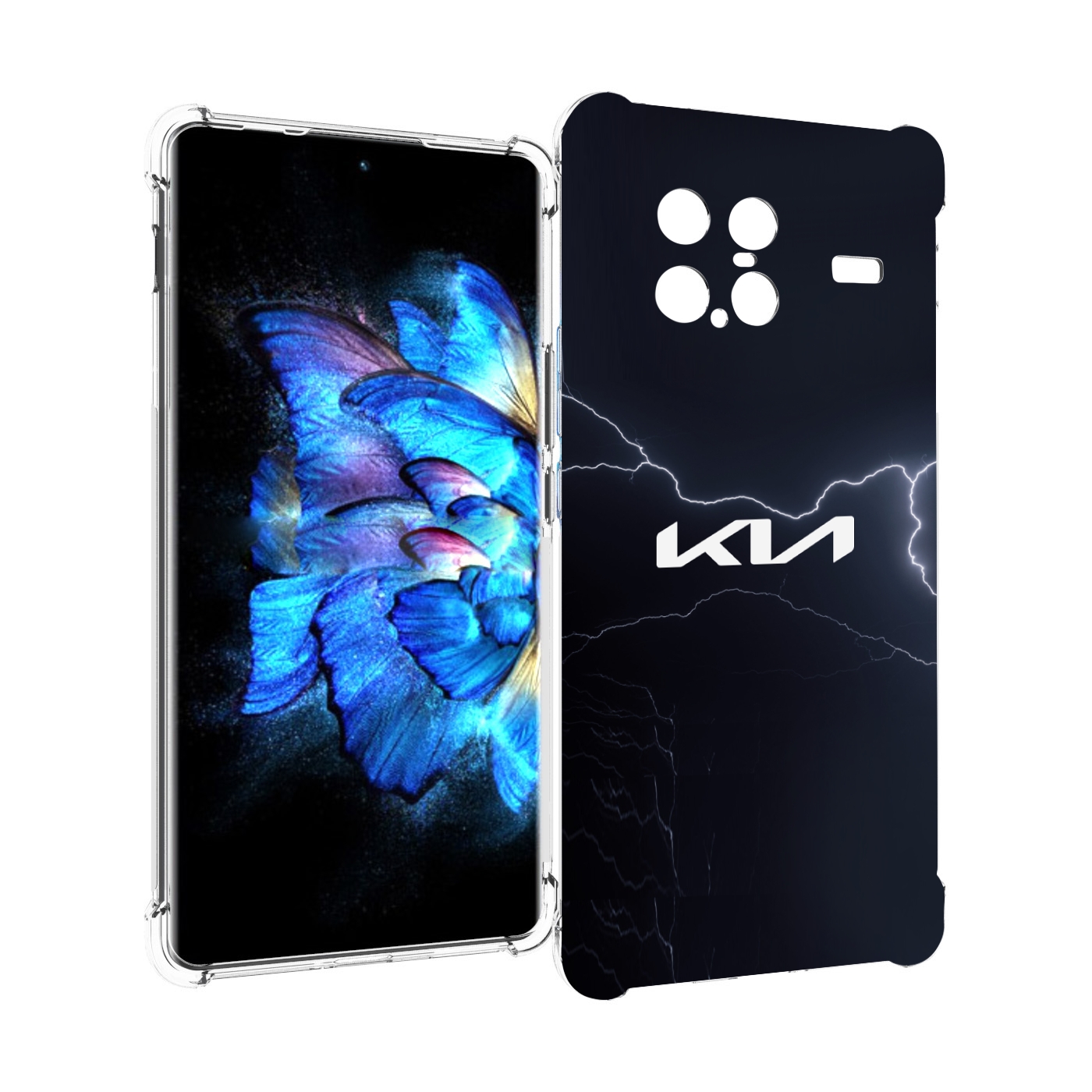 

Чехол MyPads kia 2 для Vivo X Note 5G, Прозрачный, Tocco