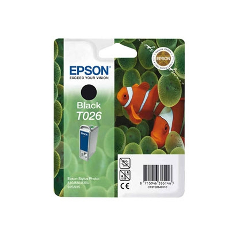 Картридж Epson T026 Black C13T026401