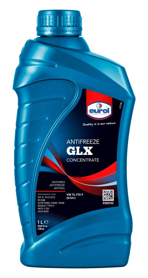 фото Eurol ж-ть охлаждающая antifreeze glx g12+ (концентрат), e5031521l