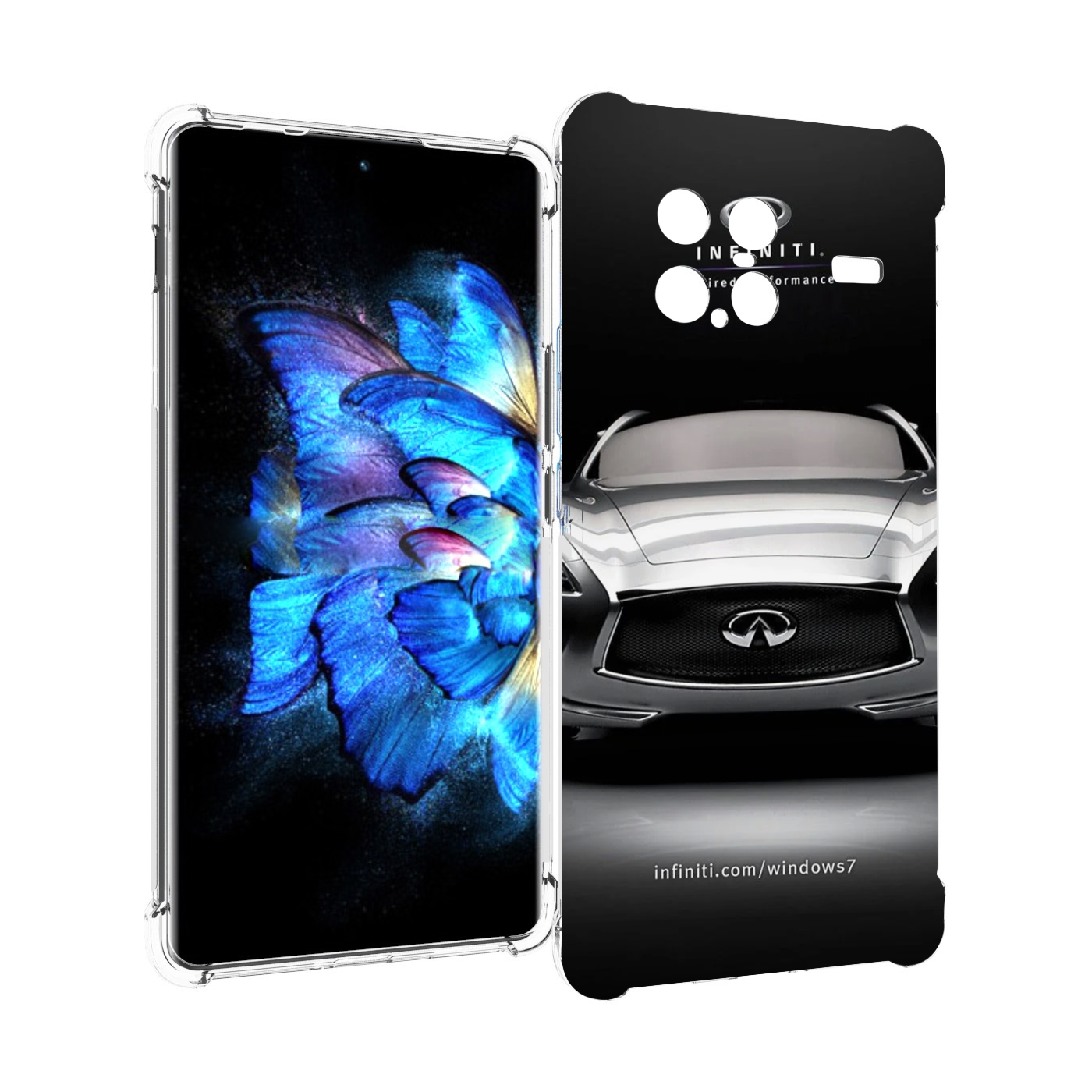 

Чехол MyPads infiniti-1 для Vivo X Note 5G, Прозрачный, Tocco