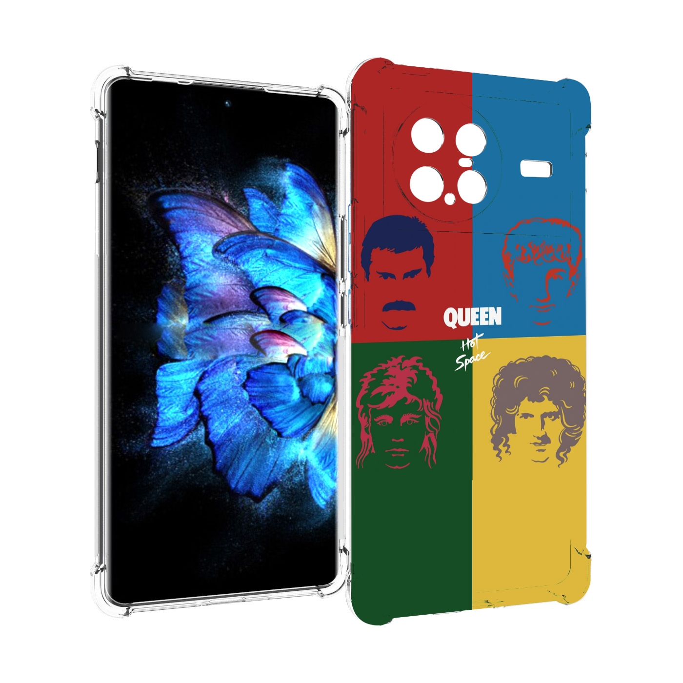 

Чехол MyPads hot space queen альбом для Vivo X Note 5G, Прозрачный, Tocco